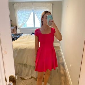 Soprano hot pink mini dress